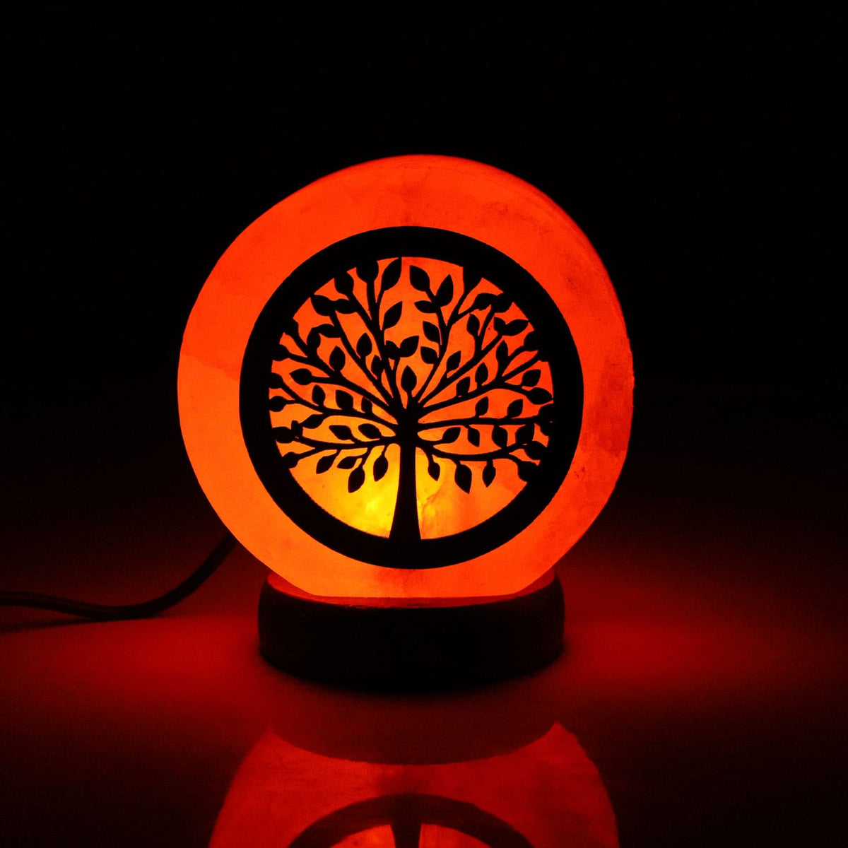 Himalayan Salt Lamps 3D Acrylic Design Love Tree Candle Flower Home Decor