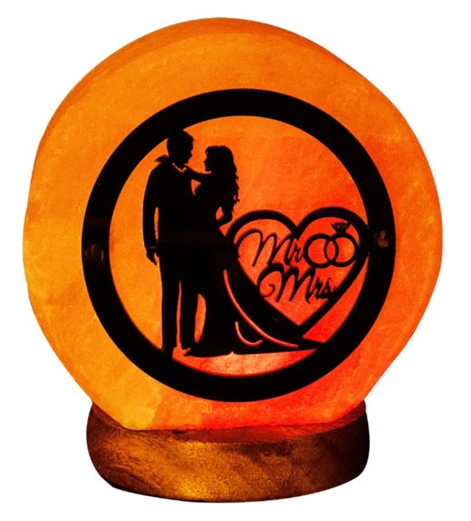 Himalayan Salt Lamps 3D Acrylic Design Love Tree Candle Flower Home Decor