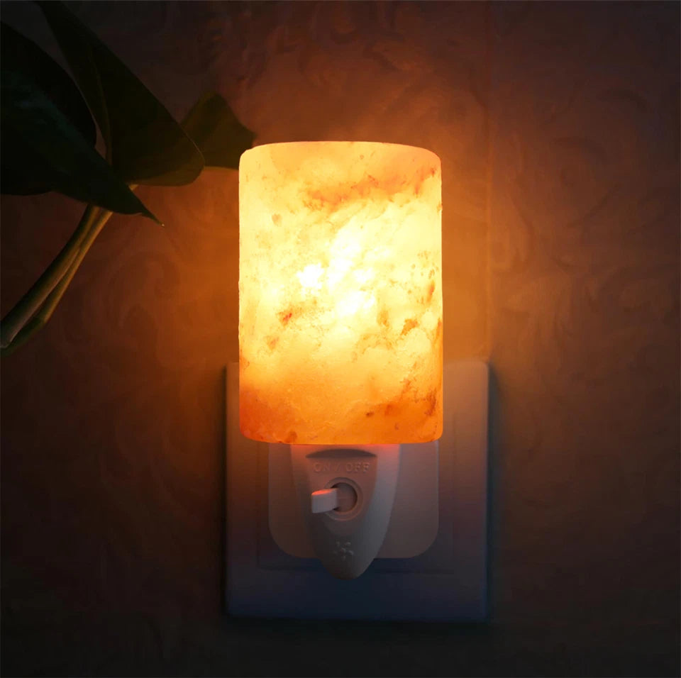Himalayan Pink Salt Rock Crystal Lamp Natural Healing Ionizing Salt Lamps