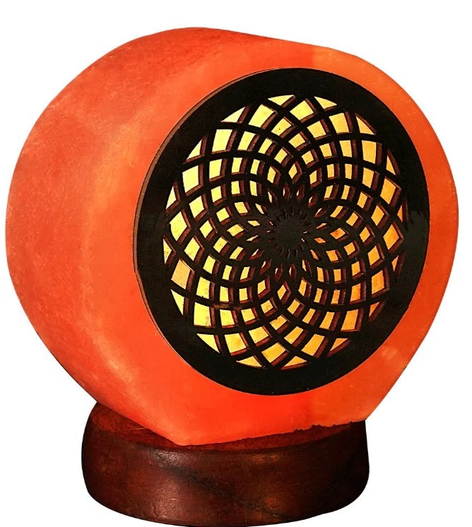 Himalayan Salt Lamps 3D Acrylic Design Love Tree Candle Flower Home Decor