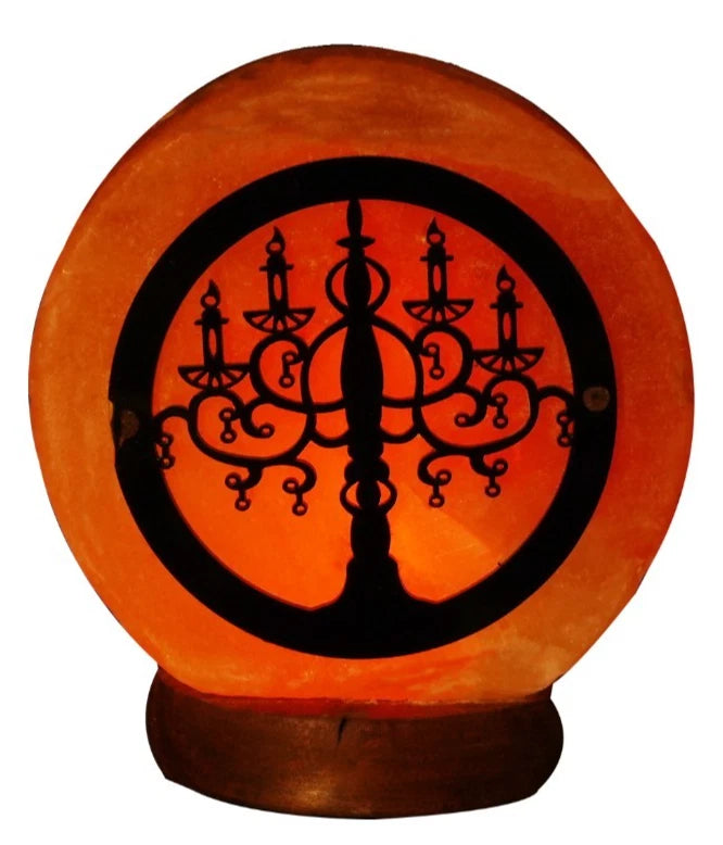 Himalayan Salt Lamps 3D Acrylic Design Love Tree Candle Flower Home Decor